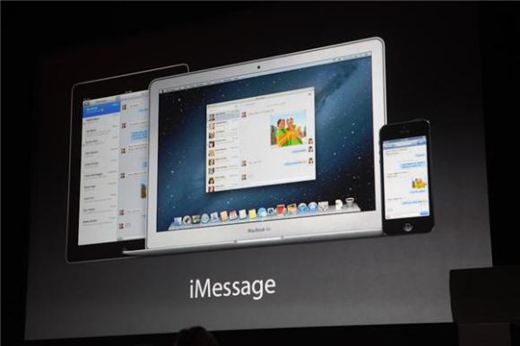 《國際電子商情》蘋果發布會與傳說中的iPad Mini。iMessage可以實現不同蘋果設備之間的信息發送，去年總共已經發送了3000億條信息。
