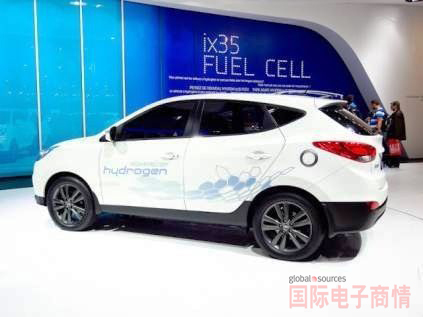 2012年度巴黎車展:韓國車廠Hyundai的燃料電池車款ix35 Fuel Cell