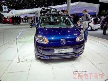 2012年度巴黎車展:VW的概念車eco Up